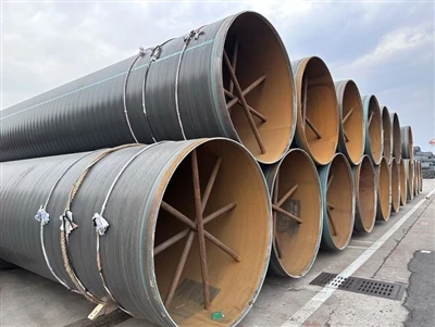 Anti-corrosion SSAW steel pipes for water supply and drainage Anti-corrosion SSAW steel pipes for water supply and drainage